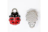 Ladybug Charm Earrings