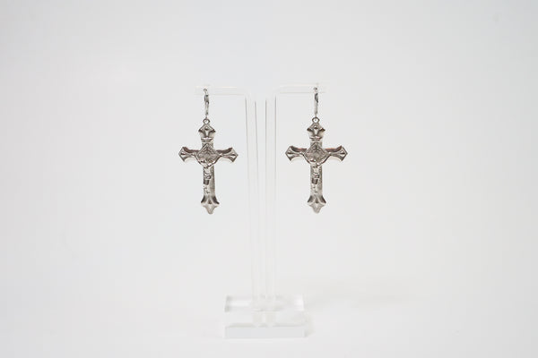 Crucifix Cross Earrings