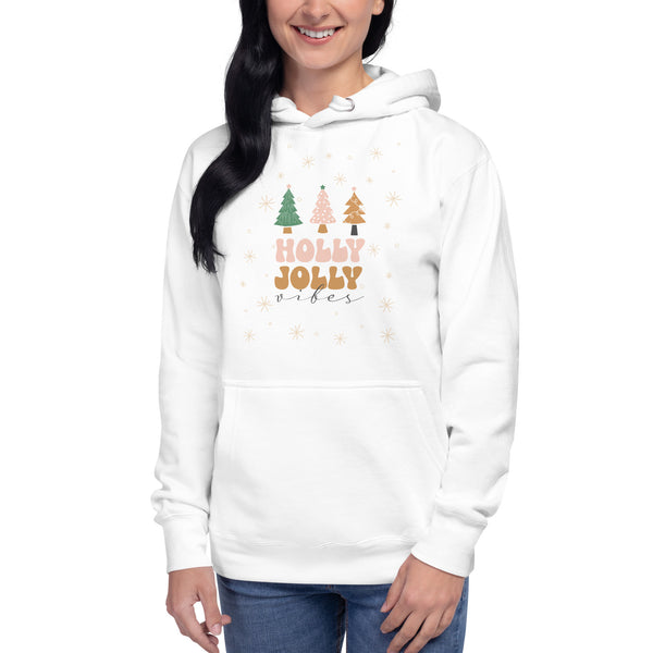 Holly jolly Vibes Unisex Hoodie