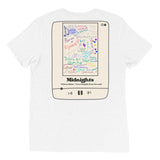 Taylor Swift "Midnights" album inspired Short sleeve t-shirt