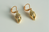 Handmade Conch Shell Earrings