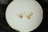 Handmade Conch Shell Earrings