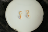 Handmade Freshwater Pearl Charm Earrings