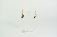 Music Note Charm Earrings