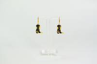 Cowboy Themed Charm Earrings