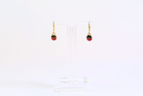 Ladybug Charm Earrings