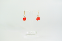 Rose Charm Earrings