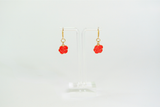 Rose Charm Earrings