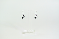 Music Note Charm Earrings