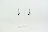 Music Note Charm Earrings