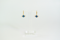 Blue Planet Charm Earrings