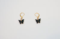 Sparkly Butterfly charm Earrings