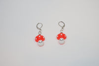 Cute Mushroom charm Earrings