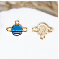 Blue Planet Charm Earrings