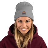 Gone Squatchin Embroidered Beanie