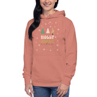 Holly jolly Vibes Unisex Hoodie