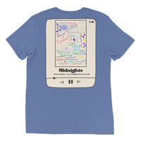 Taylor Swift "Midnights" album inspired Short sleeve t-shirt