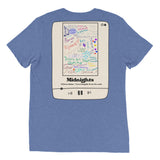 Taylor Swift "Midnights" album inspired Short sleeve t-shirt