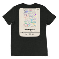 Taylor Swift "Midnights" album inspired Short sleeve t-shirt