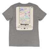 Taylor Swift "Midnights" album inspired Short sleeve t-shirt