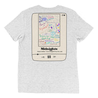 Taylor Swift "Midnights" album inspired Short sleeve t-shirt