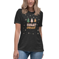Holly Jolly Vibes Women's Relaxed T-shirt
